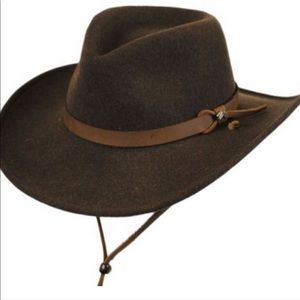 Bailey Morgan Crushable Wool LiteFelt Western Hat